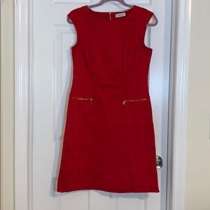 Calvin Klein Red Dress